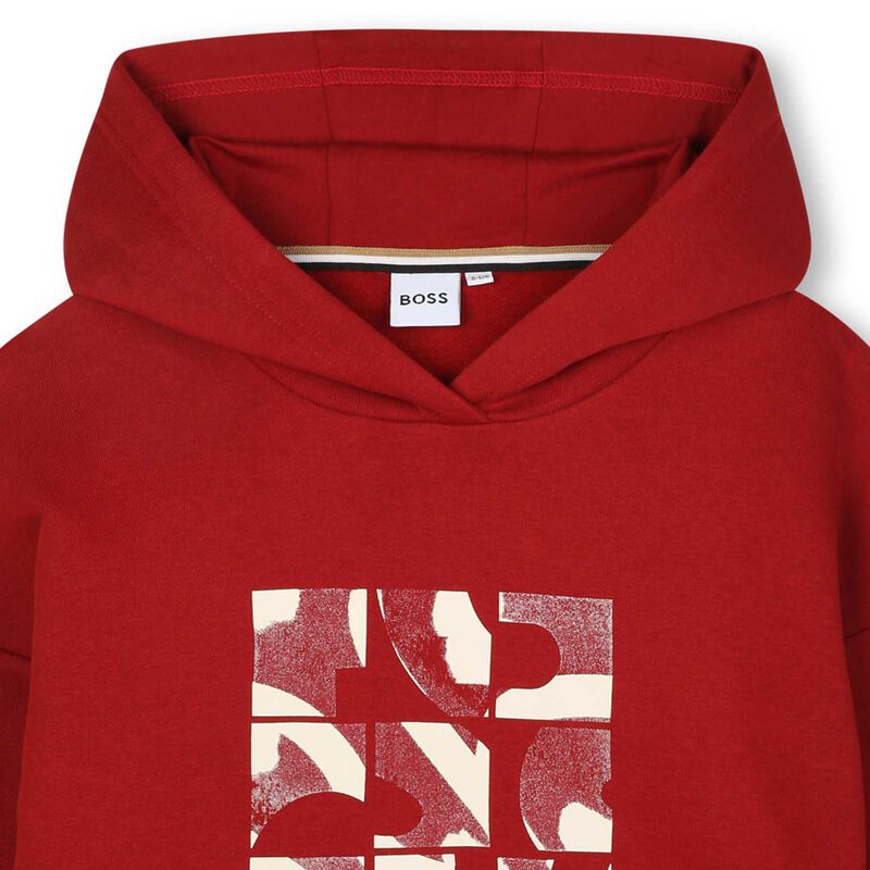 BOSS Logo Hoodie 4Y-6Y image number 2